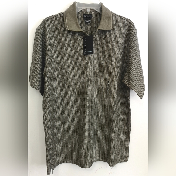 **Brand new**Men's light brown VanHeusen shirt - Picture 1 of 4